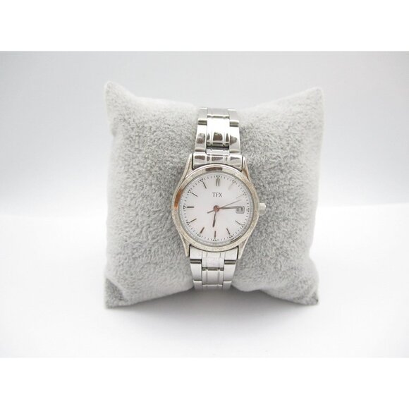 Women TFX by Bulova Quartz WR Analog 26mm Round Watch (H870) "New Battery" - Picture 5 of 10